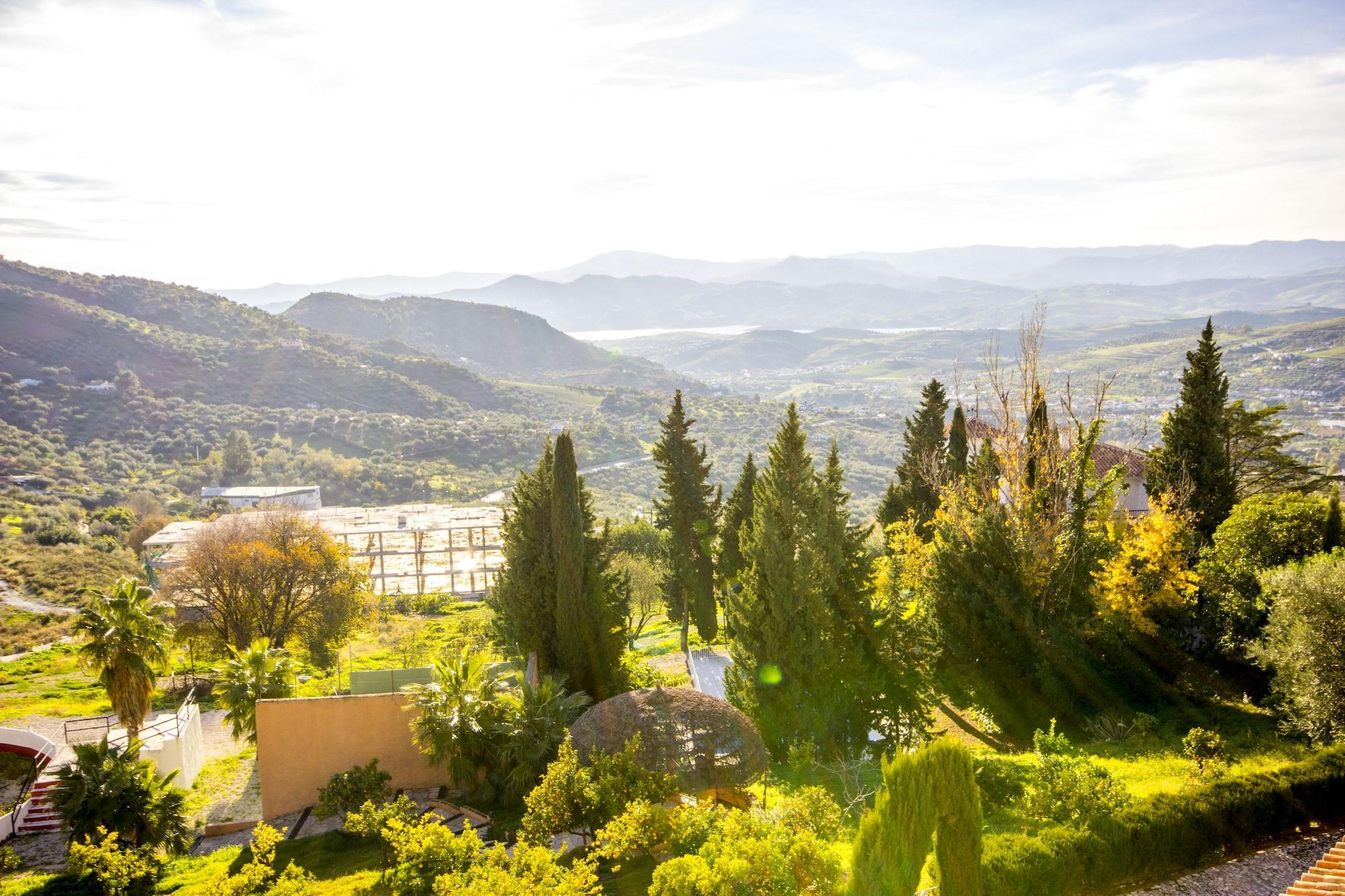 Hotel Rural Sierra Tejeda อัลเกาซิน ภายนอก รูปภาพ